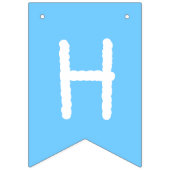 Fantasie dinosaurussen vlaggetjes (Tweede vlag)