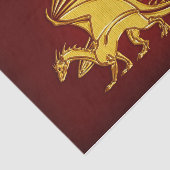 fantasie draak tissuepapier (Detail)