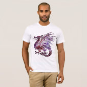 fantasie draken T-shirt (Voorkant volledig)