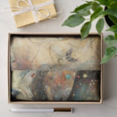 FANTASIE ELKE DECOUPAGE TISSUEPAPIER (Geschenk)