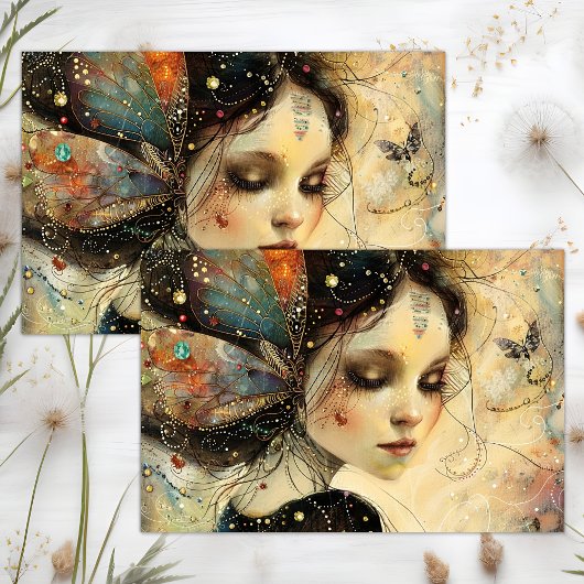 FANTASIE ELKE DECOUPAGE TISSUEPAPIER