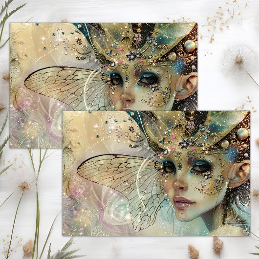 FANTASIE ELKE DECOUPAGE TISSUEPAPIER
