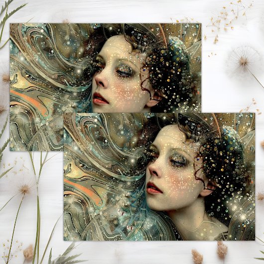 FANTASIE ELKE DECOUPAGE TISSUEPAPIER