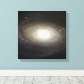 Fantasie en ruimte canvas afdruk (Insitu (Houten vloer))