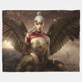 FANTASIE-ENGEL FLEECE DEKEN (Voorkant (Horizontaal))
