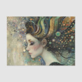 FANTASIE FEE DECOUPAGE TISSUEPAPIER (Voorkant)