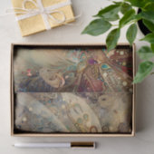 FANTASIE FEE DECOUPAGE TISSUEPAPIER (Geschenk)