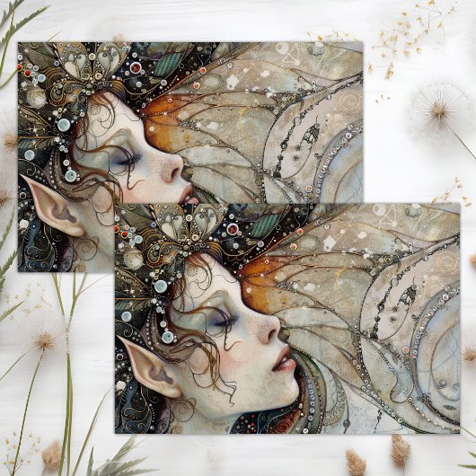 FANTASIE FEE DECOUPAGE TISSUEPAPIER