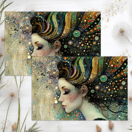 FANTASIE FEE DECOUPAGE TISSUEPAPIER