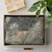 FANTASIE FEE DECOUPAGE TISSUEPAPIER (Geschenk)