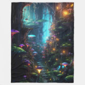 "Fantasie" Fleece Deken (Voorkant)