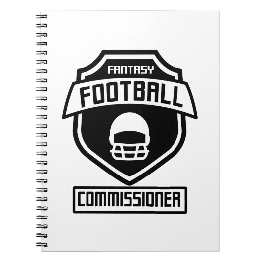 fantasie-football-commissaris-black-01 notitieboek (Voorkant)