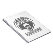 fantasie-football-commissaris-grijs-01 notitieboek (Rechterzijde)