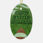 fantasie-football keramisch ornament (Links)