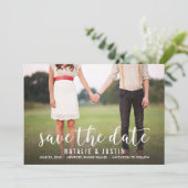 Fantasie Foto Save the Date Aankondiging (Staand voorkant)