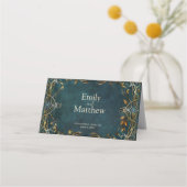 Fantasie Gevouwen Plaats Kaart Plaatskaartje (Achterkant)