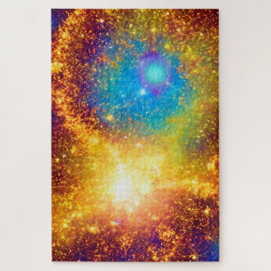 Fantasie Golden Star Explosie Legpuzzel