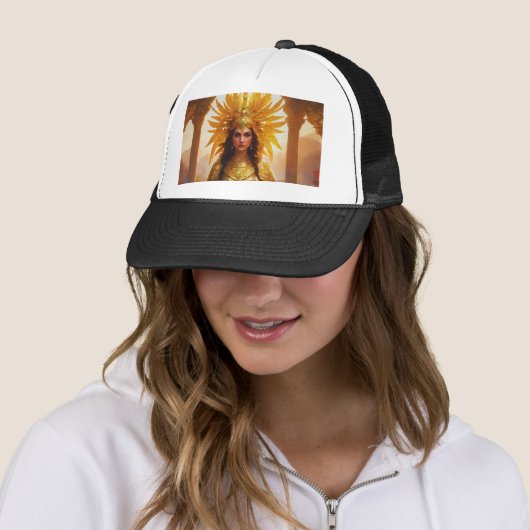 Fantasie Gouden Prinses Trucker Pet (In situ)