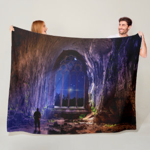 FANTASIE GROT FLEECE DEKEN