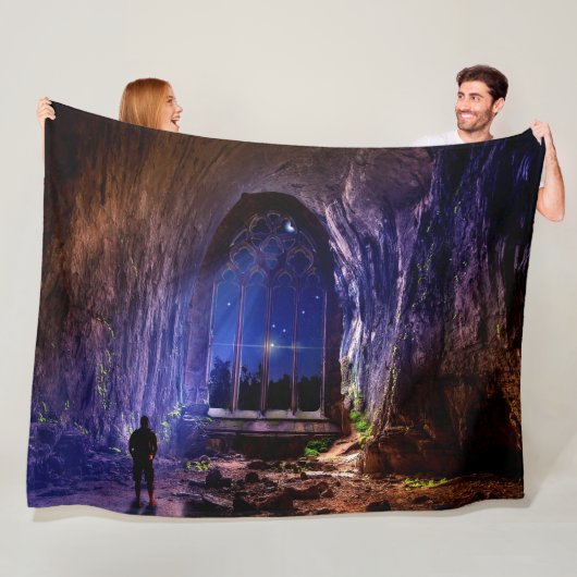 FANTASIE GROT FLEECE DEKEN (In situ)