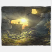 FANTASIE GROT FLEECE DEKEN (Voorkant (Horizontaal))