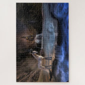 Fantasie Herten/Paard Legpuzzel (Verticaal)