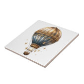 Fantasie heteluchtballon tegeltje (Zijkant)