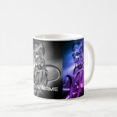 Fantasie hybride mens koffiemok (Voorkant rechts)