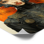 Fantasie Insecte Vrouw Poster (Hoek)