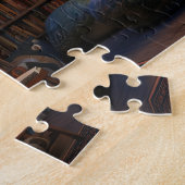 Fantasie kamer in de nacht legpuzzel (Zijkant)