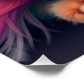 Fantasie kat perfect poster (Hoek)