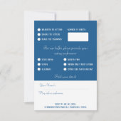 Fantasie Keltische Dragon RSVP-kaart RSVP Kaartje (Achterkant)