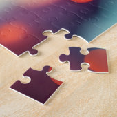 fantasie klein huis huisje JIGSAW PUZZEL (Zijkant)