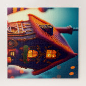 fantasie klein huis huisje JIGSAW PUZZEL (Horizontaal)