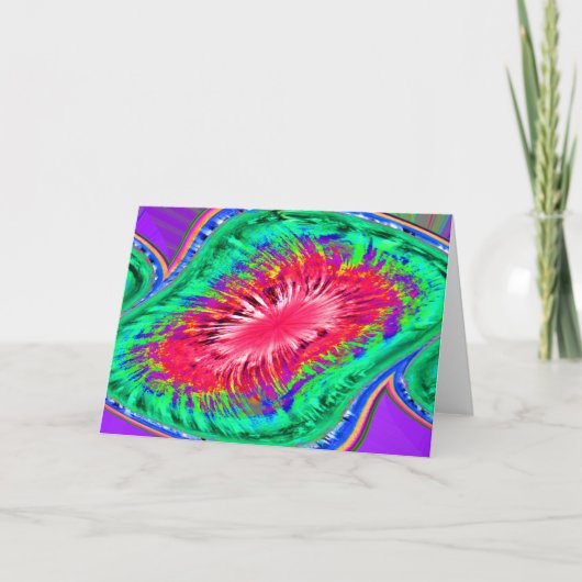 Fantasie kunst segment kaart (Voorkant)