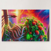 Fantasie landschap legpuzzel (Horizontaal)