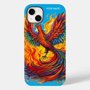 Fantasie Leuke Rising Phoenix Flames Case-Mate iPhone 14 Plus Hoesje