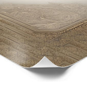 Fantasie Leuke Steampunk Open Hart Perfect Poster (Hoek)