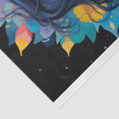 Fantasie Maan Meisje 2 Decoupage Papier (Detail)