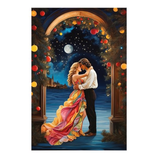 *~* Fantasie Maan Romantische AP51 Arch Foto Afdruk (Voorkant)