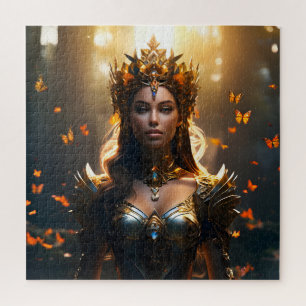 Fantasie magische kunst vrouw legpuzzel