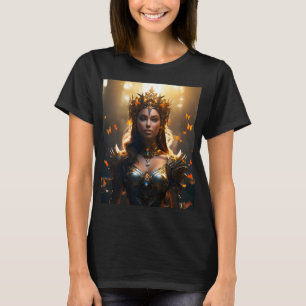 Fantasie magische kunst vrouw t-shirt