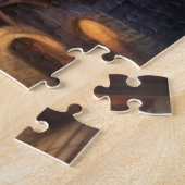 Fantasie middeleeuwse nacht legpuzzel (Zijkant)