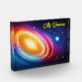 fantasie mode sterrenstelsel ruimte mooie kunst fotoblokken (Links)