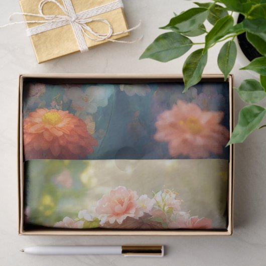 Fantasie Mooi Blauw Fairy Meisje Decoupage Tissuepapier (Geschenk)