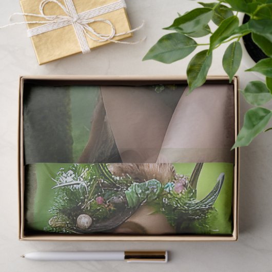 Fantasie Mooi Bos Fairy Decoupage Tissuepapier (Geschenk)