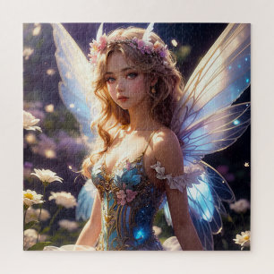 Fantasie Mooie Bloem Fairy Legpuzzel