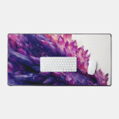 Fantasie Mystieke Amethist Crystal Dragon Beast Bureaumat (Keyboard & Muis)