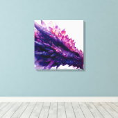 Fantasie Mystieke Amethist Crystal Dragon Beast Canvas Afdruk (Insitu (Houten vloer))