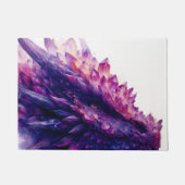 Fantasie Mystieke Amethist Crystal Dragon Beast Deurmat (Voorkant)